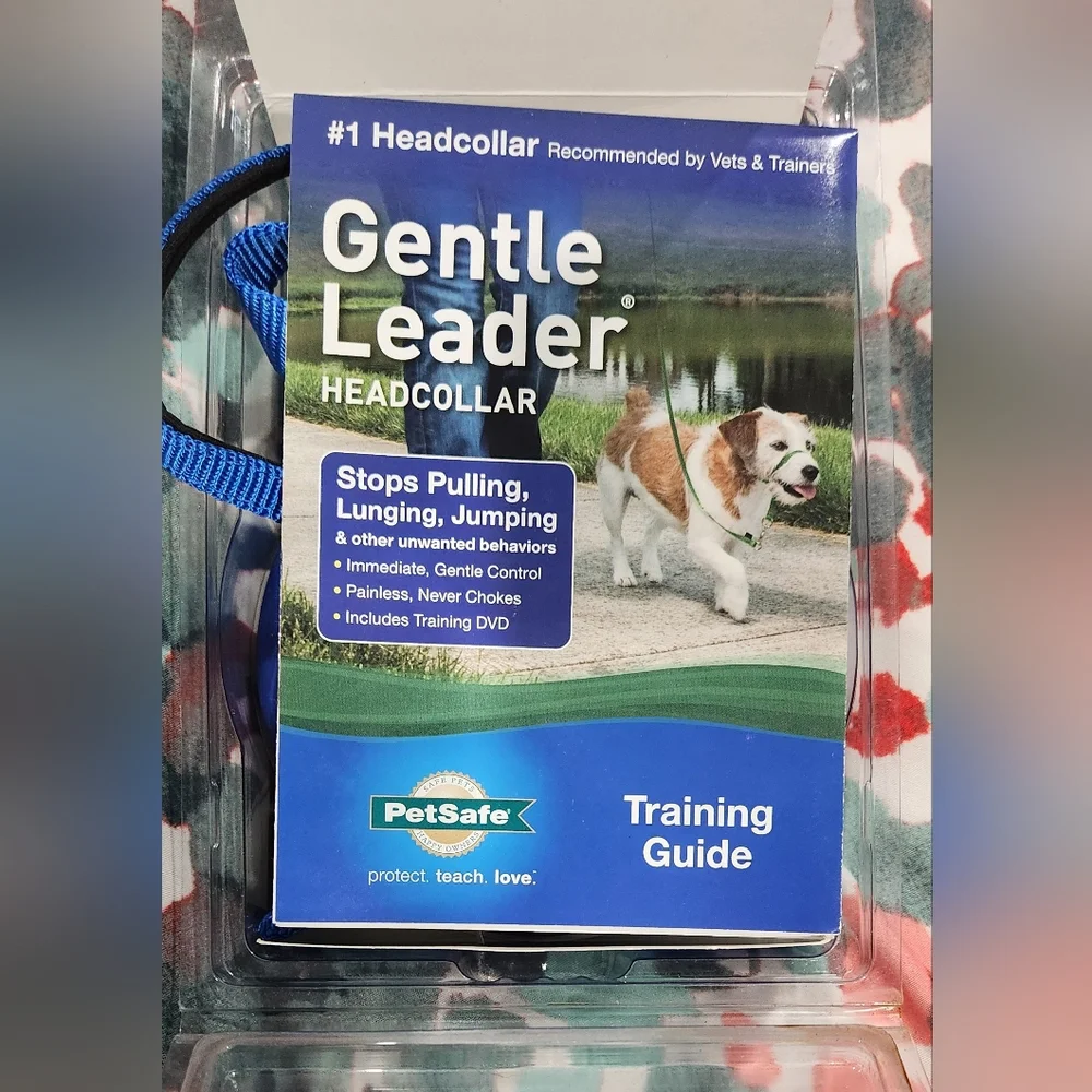 Gentle Leader Headcollar, Large 60-130lbs